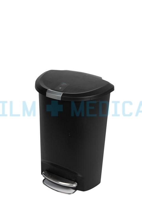 Black Clinical Waste Bin